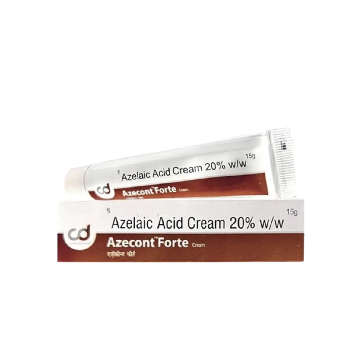 Azecont Forte 15 g — Azelaic Acid Cream 20%.